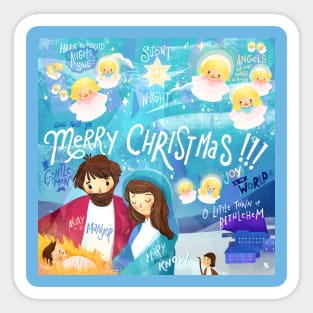 Christmas Carols Sticker